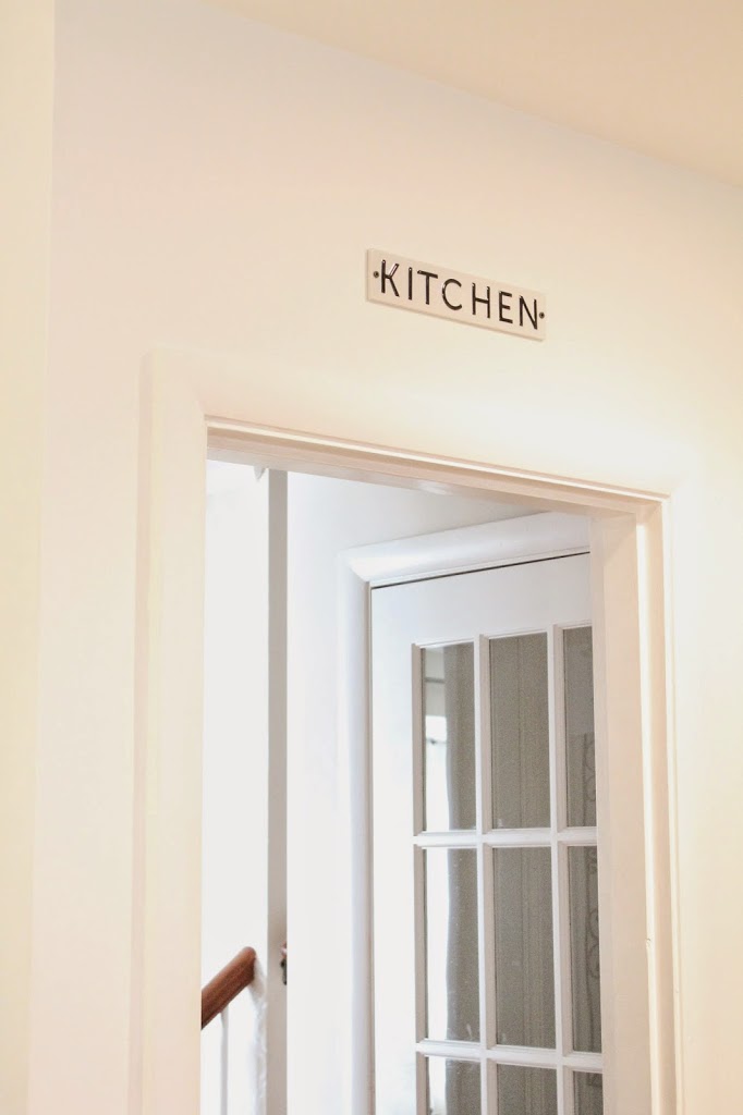 kitchen sign