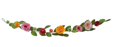 flower garland for spring