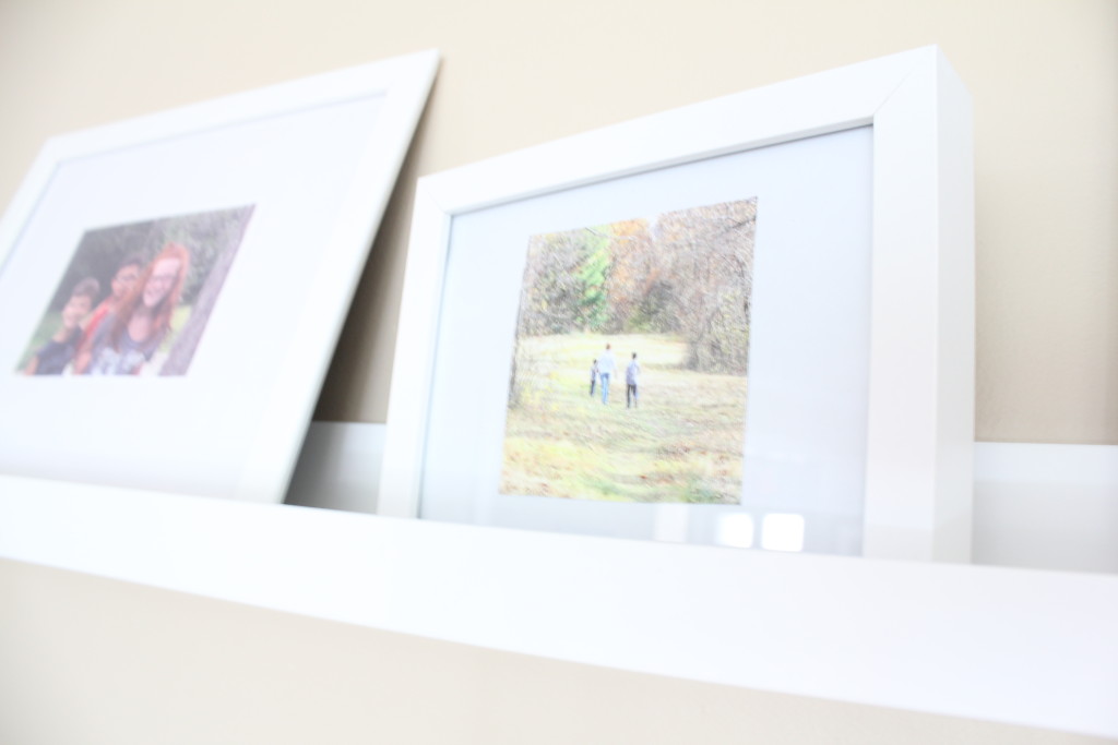 gallery wall shelves